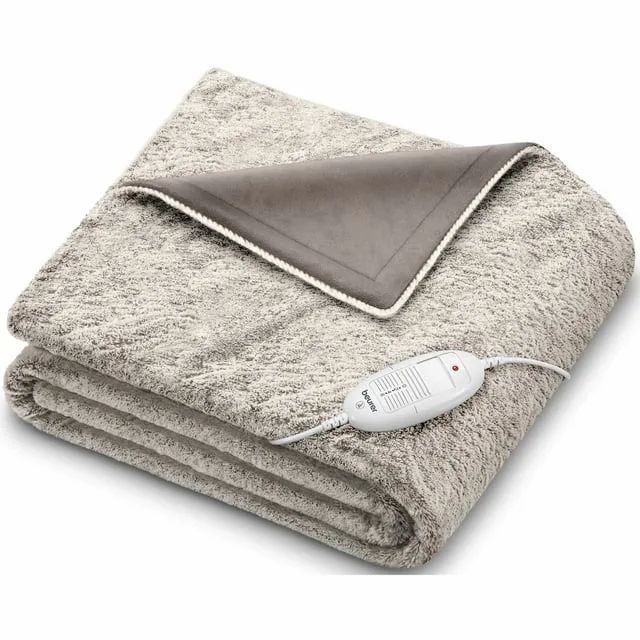Beurer HD75 Nordic elektrisk värmefilt i fleece