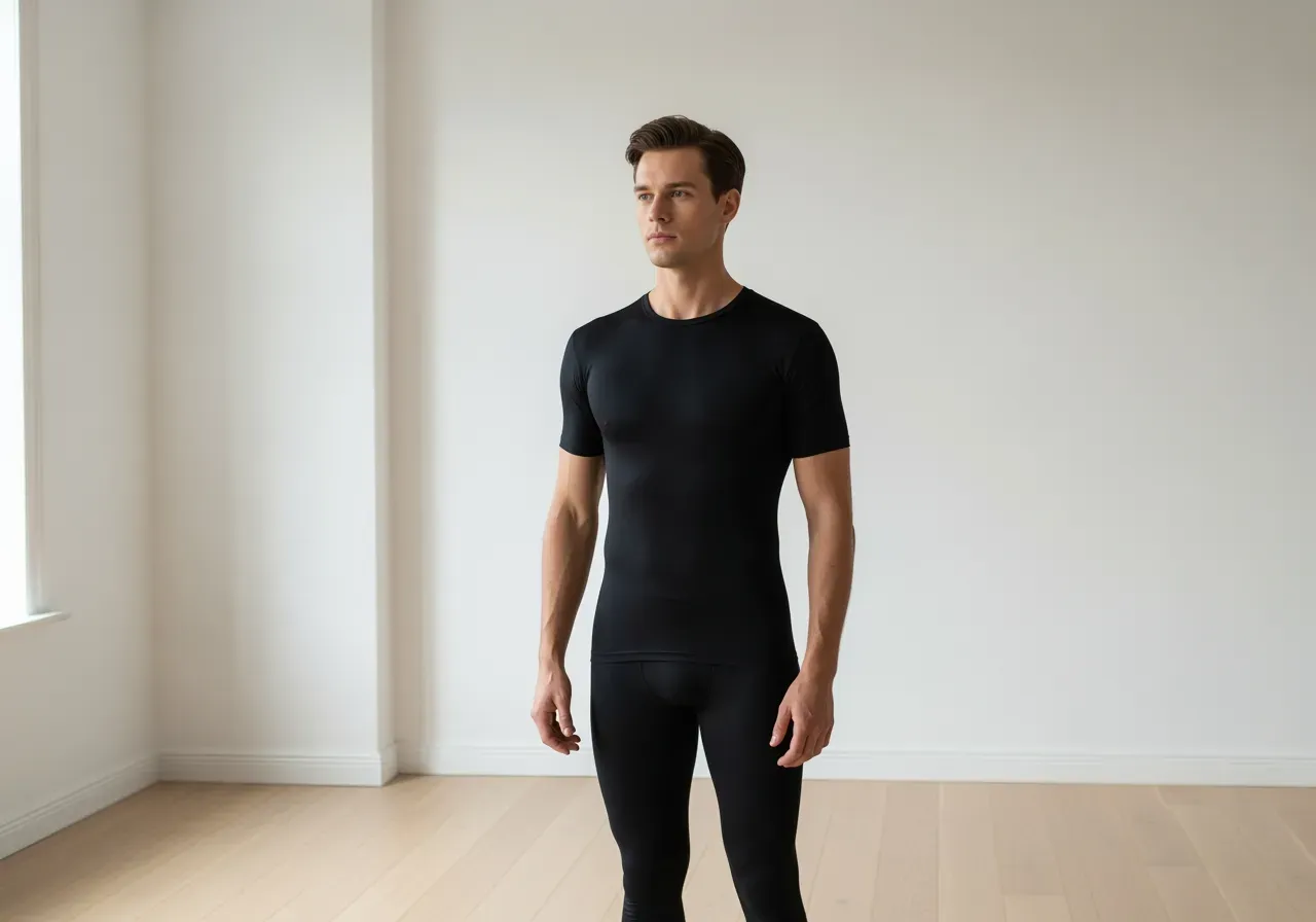 Storlek och passform hållningstshirt