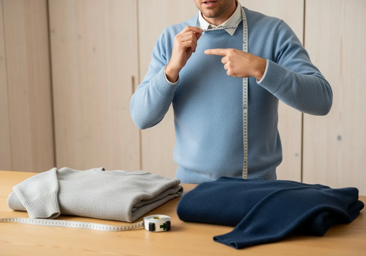 Halskrage höjd och storlek guide