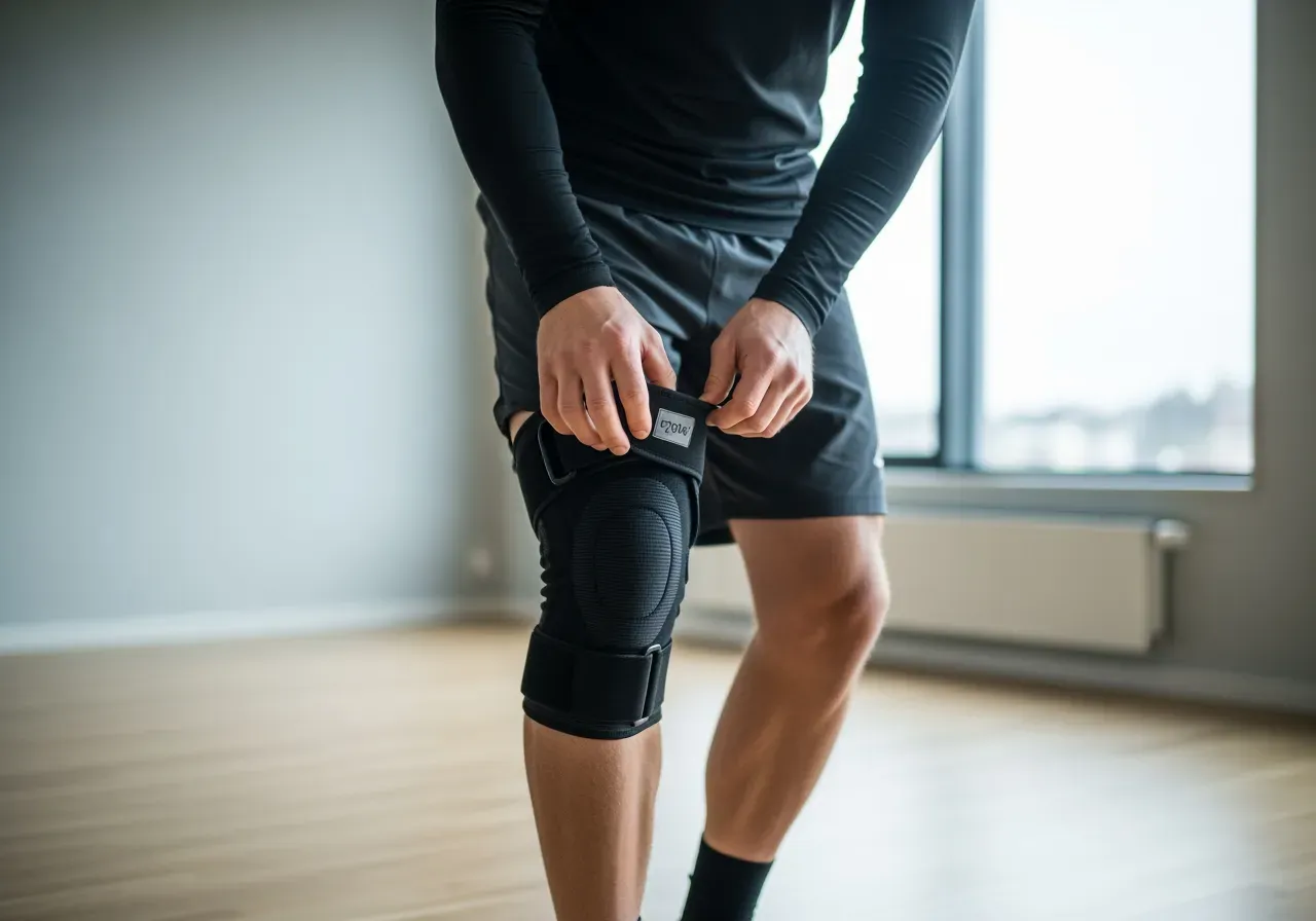 Knäband för hopparknä och träning