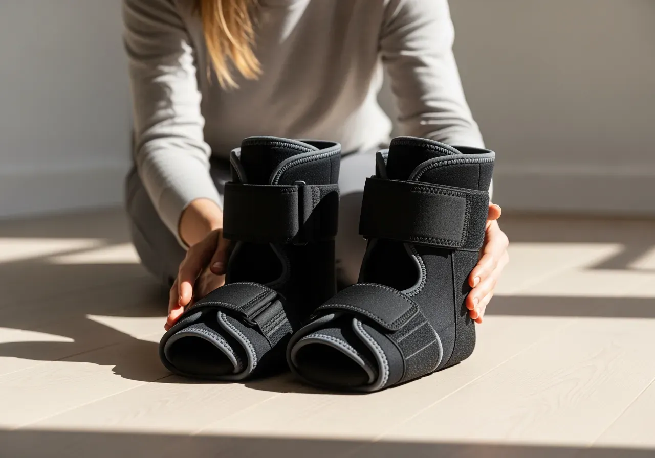 Kraftiga fotledsstöd för stabilitet