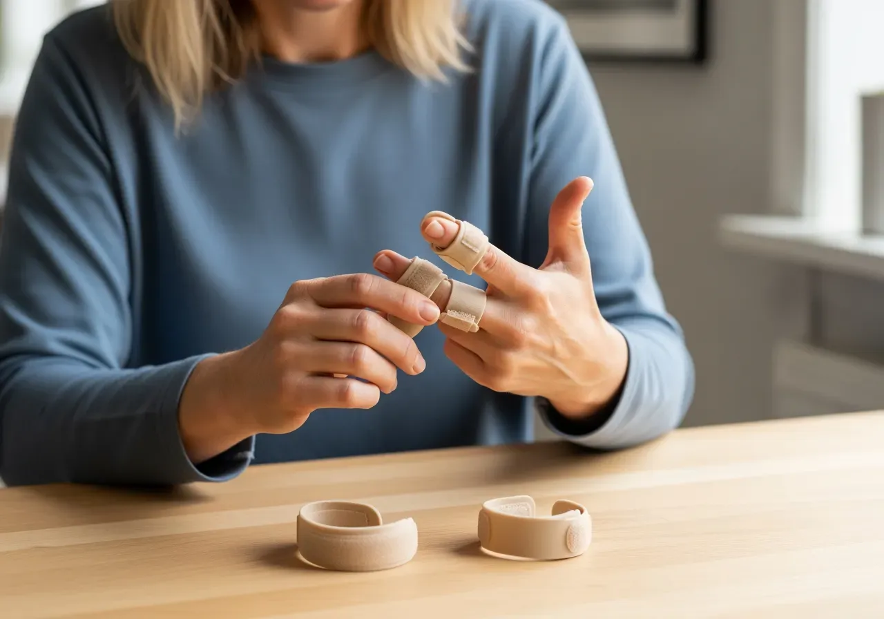 Välj Orthoteh fingerskena rätt