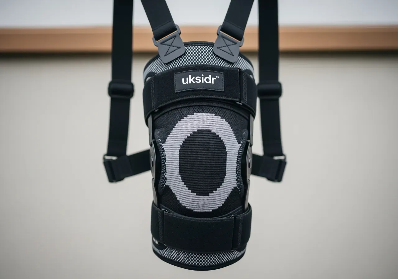 knästöd med hängslen