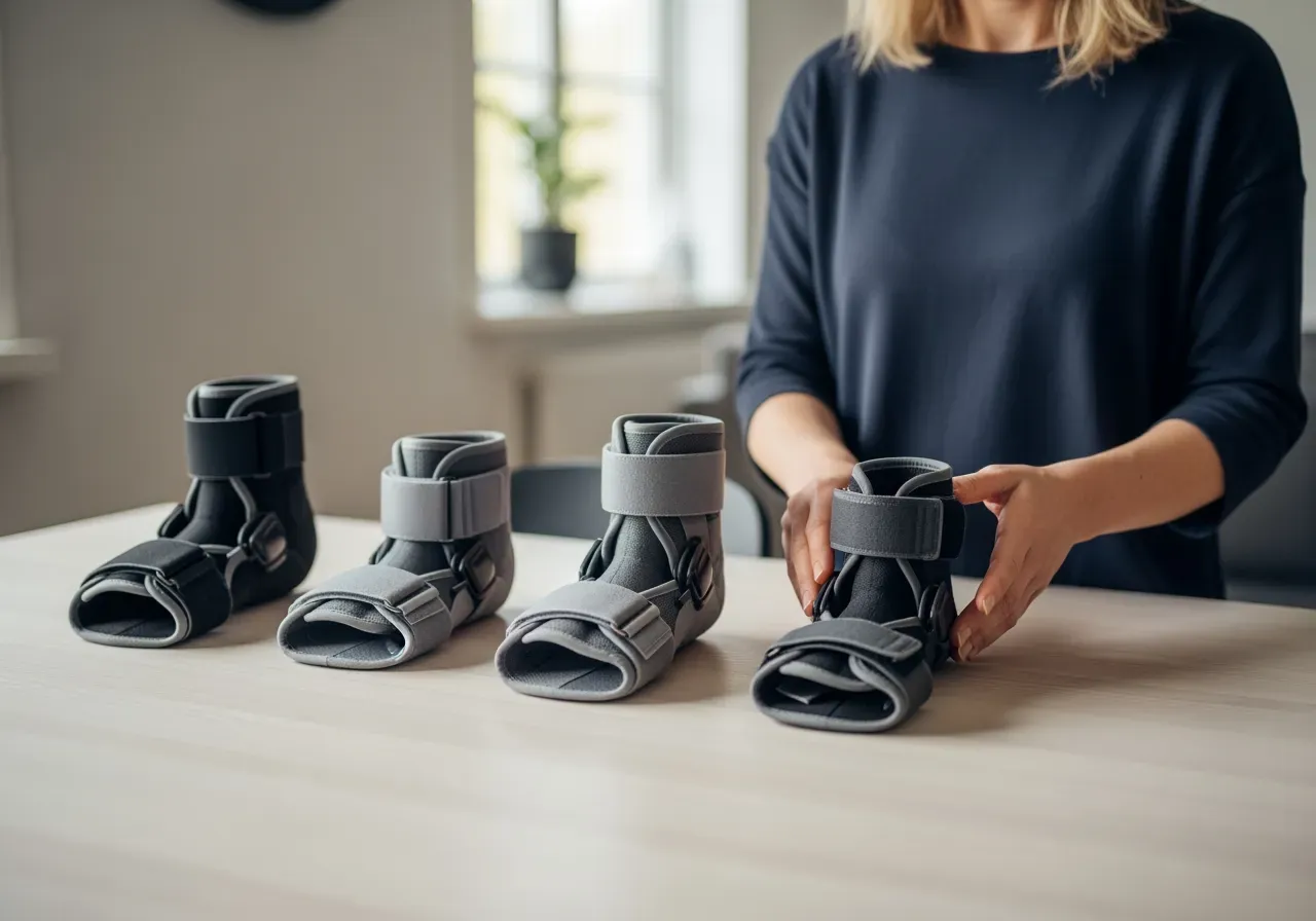 Rätt storlek på fotledsstöd