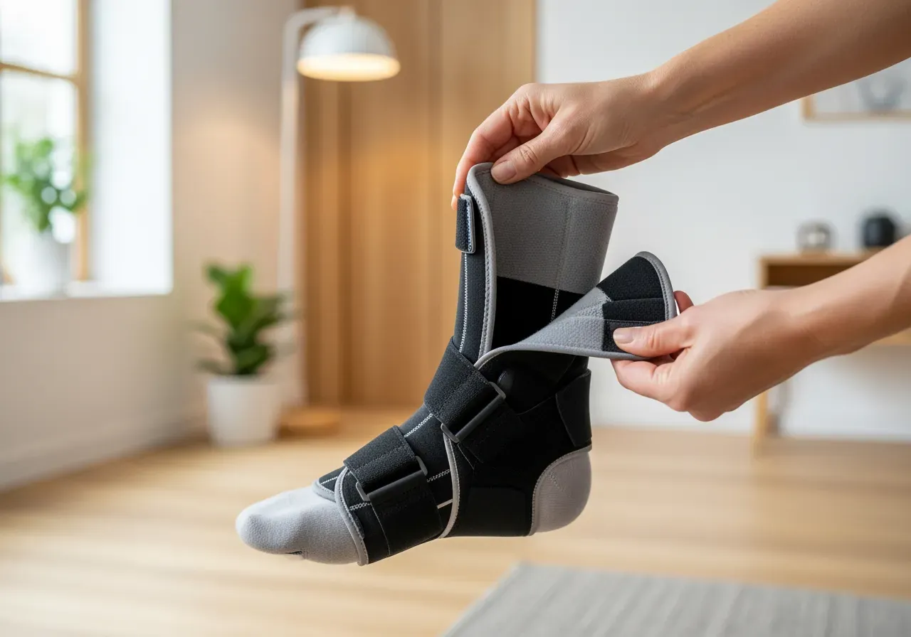 Guide för Orthoteh fotledsstöd