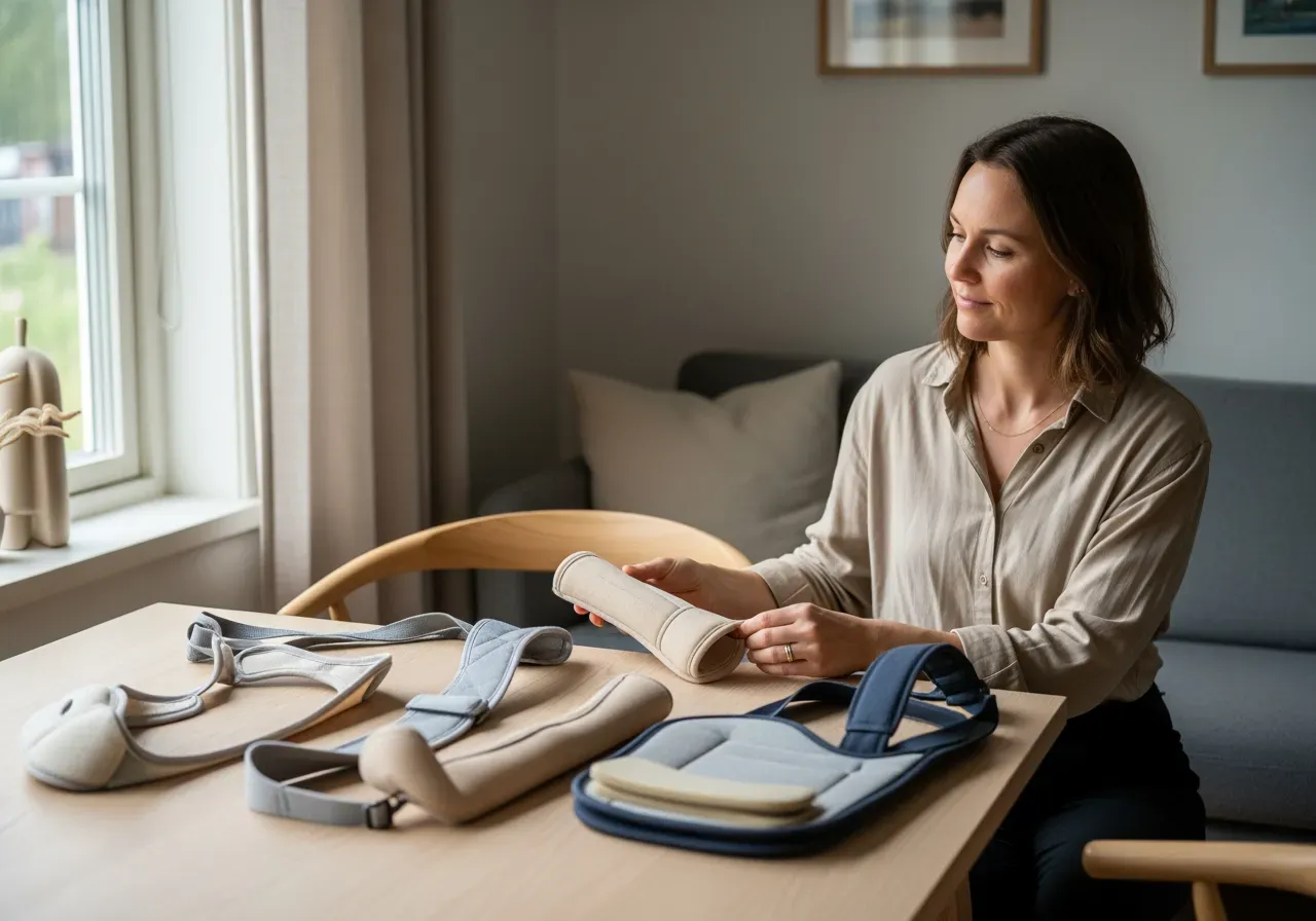 Välja rätt armslinga hemma