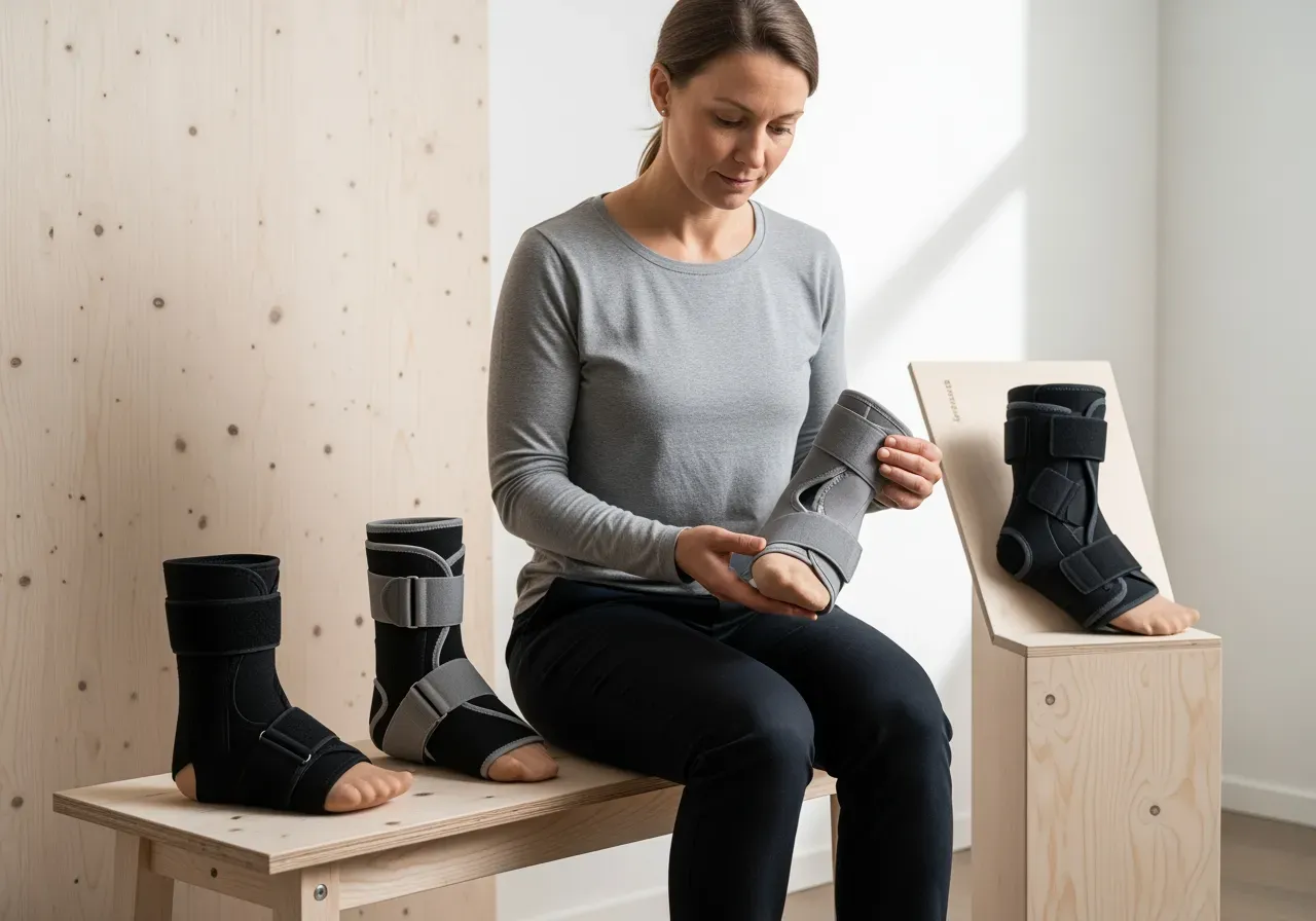 Välja fotledsstöd för vardag och träning