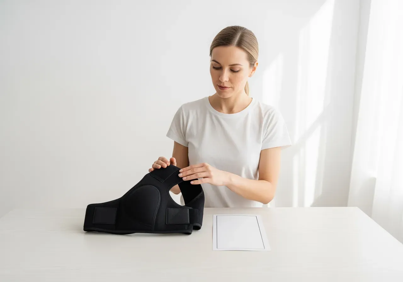 Storleksguide för Zamst axelstöd