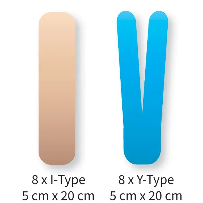 Kinesiology Tape Precut - Axeln (8-pack)