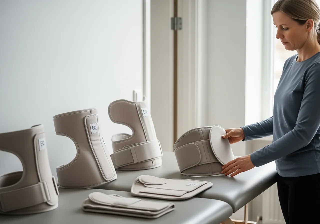 Ottobock EQ bukbälten och ryggstöd