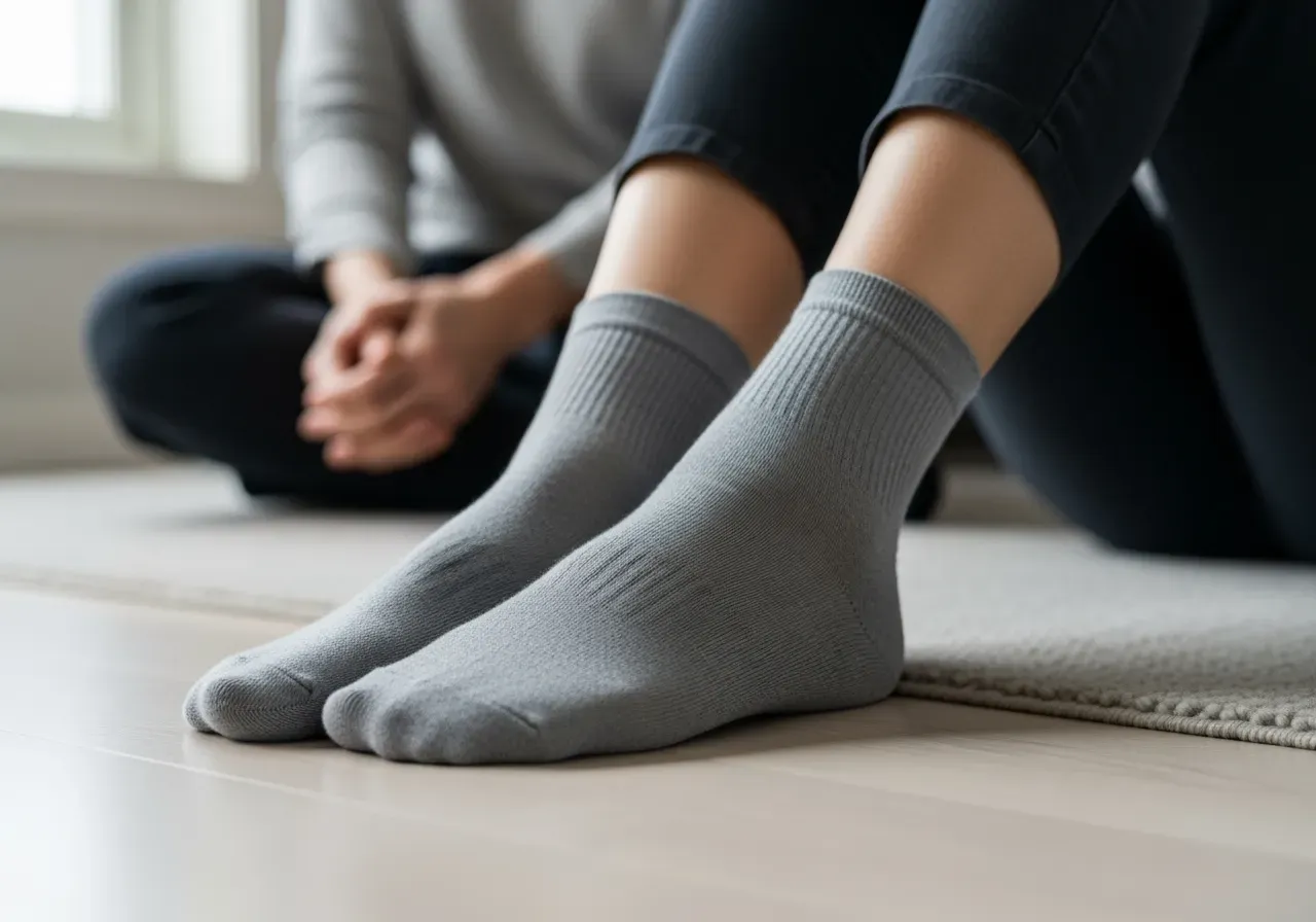 Passform i Kilde diabetesstrumpor