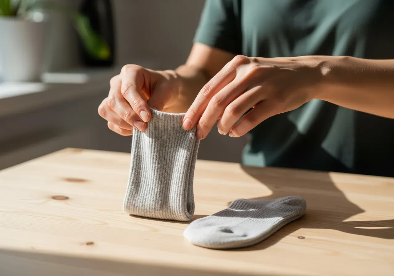 Skötsel av Kilde komfortstrumpor