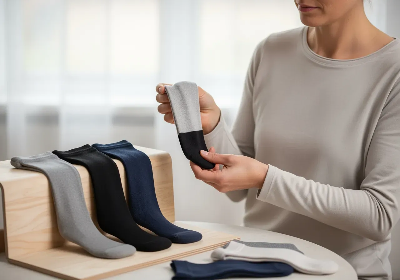 Färgval för Novamed kompressionsstrumpor