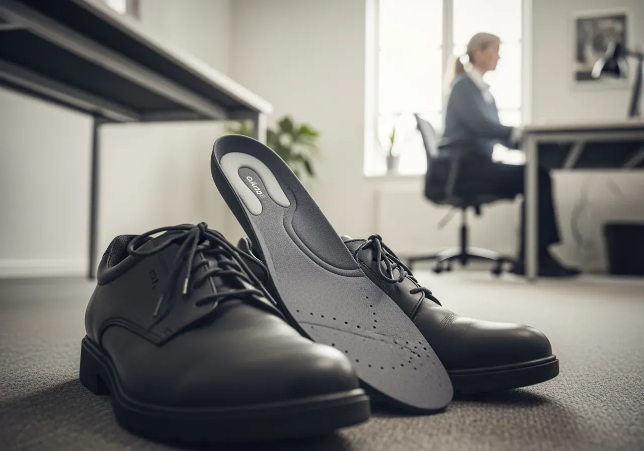 Komforthelsulor i vardagsskor på jobbet