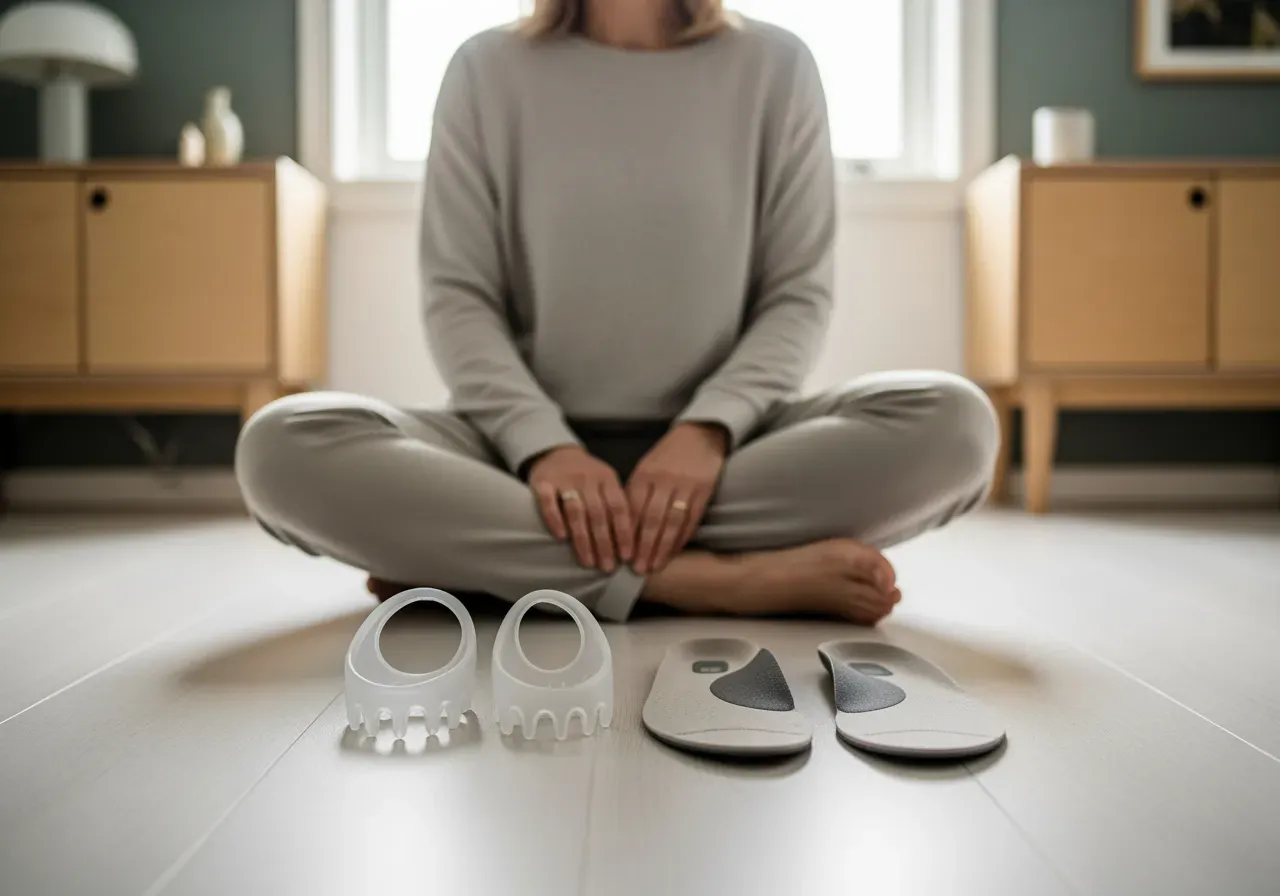 Tåspridare och pronationssulor tillsammans