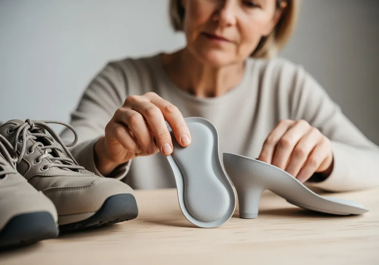 Dämpande hälinlägg för hälsporre