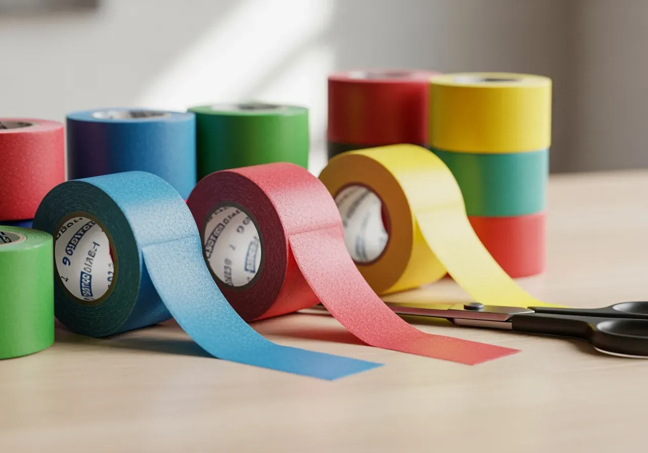 Bandagetejp i färg för nybörjare