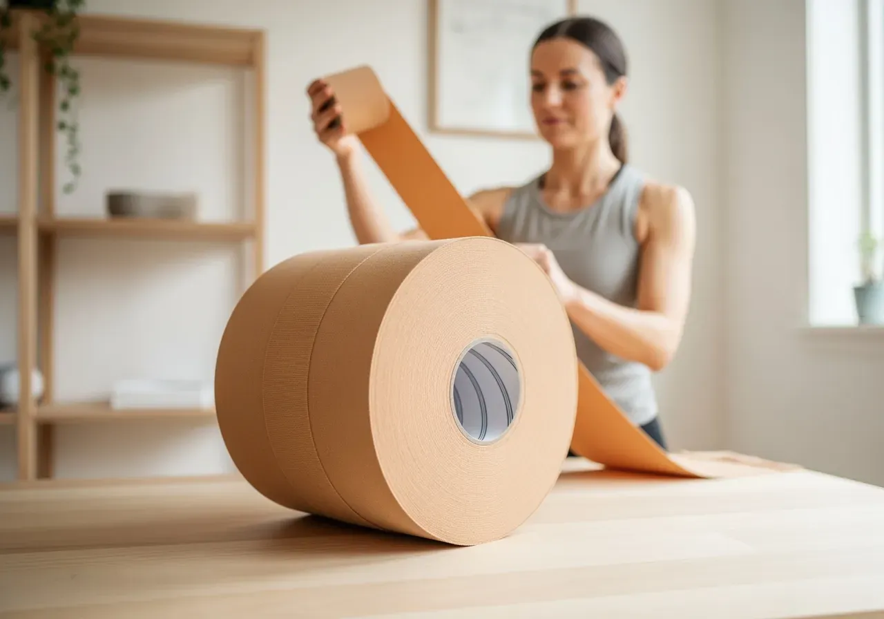Kinesiotejp bred och XXL för stora ytor