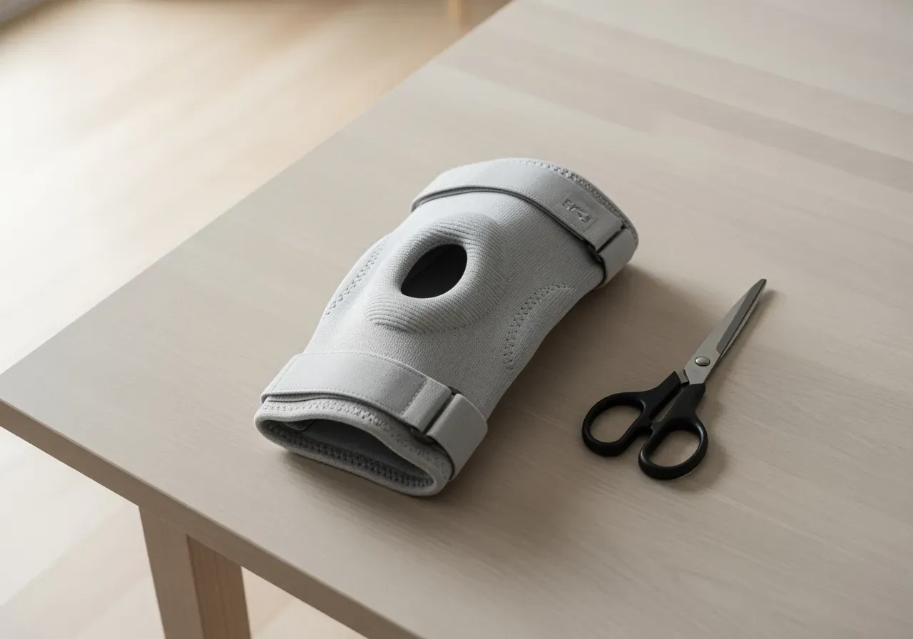 Knäbandage EK-3 och tejpsax