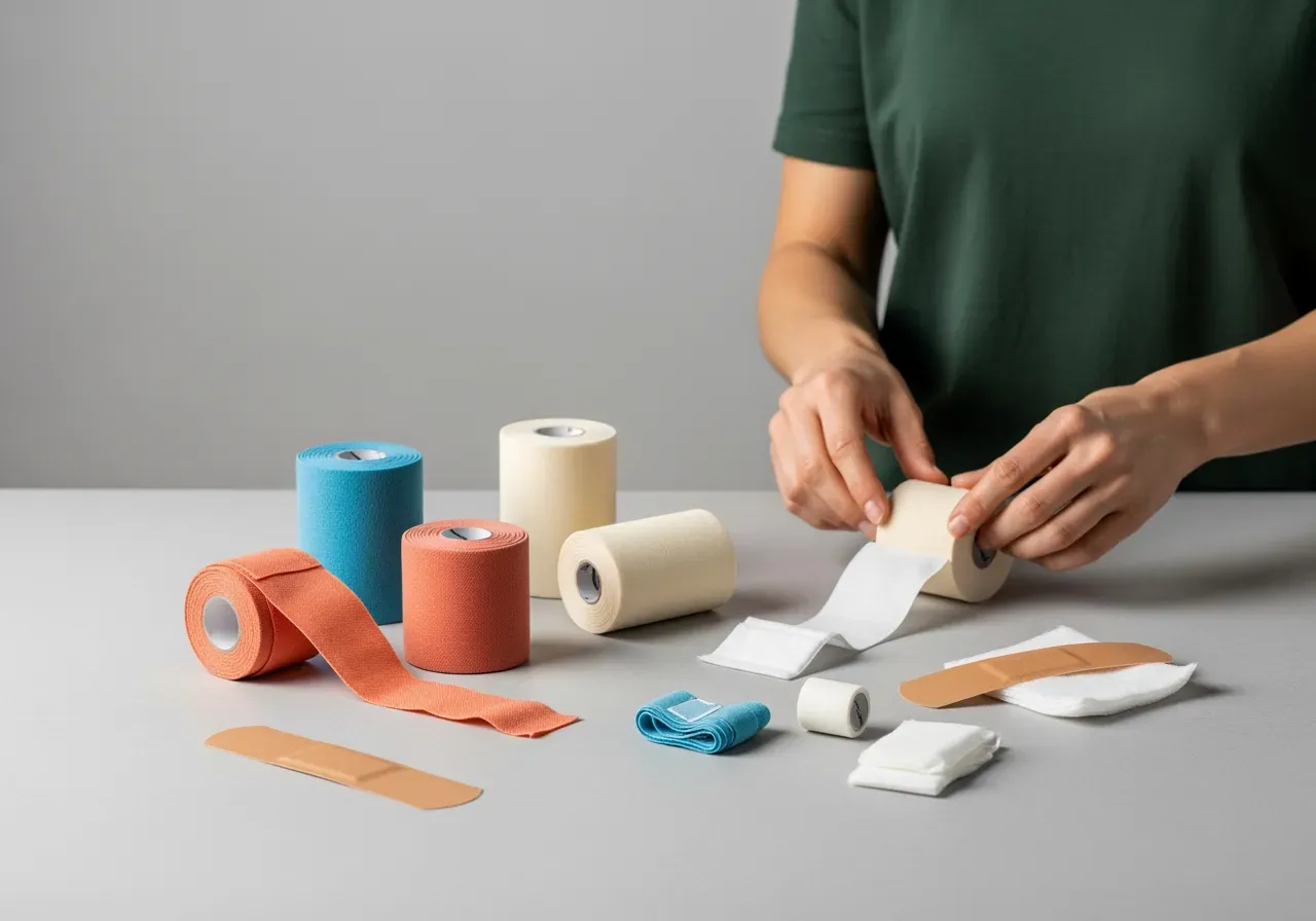 Tejp och bandage för sport och vardag