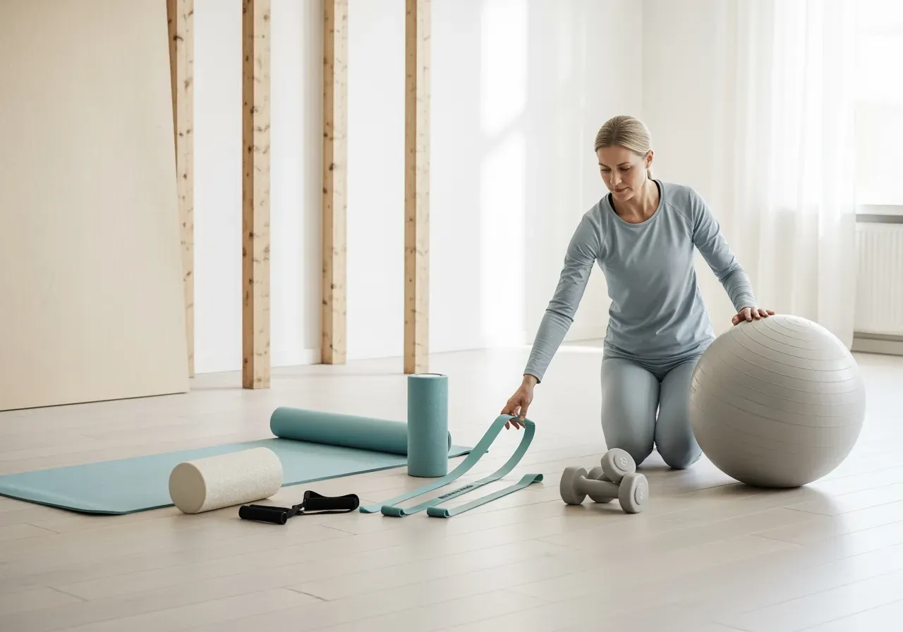 Träning och rehabredskap för nybörjare